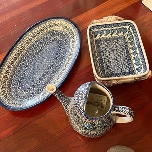 Ceramica Artystyczna set or  - can sell separately
